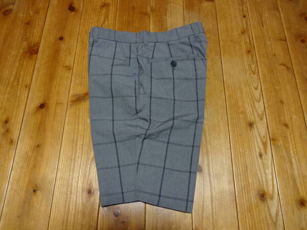 ◆ BEAMS ビームス ショートパンツ / 未使用品に近い / ■サイズ:M W=78cm(説明文参照)■カラー:グレイ / チェック柄 □送料無料