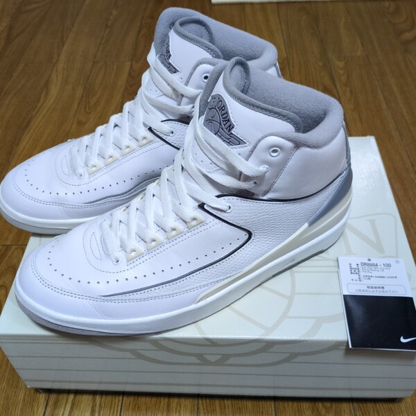 28cm NIKE AIR JORDAN 2 RETRO ナイキ エアジョーダン レトロ USED 箱付き