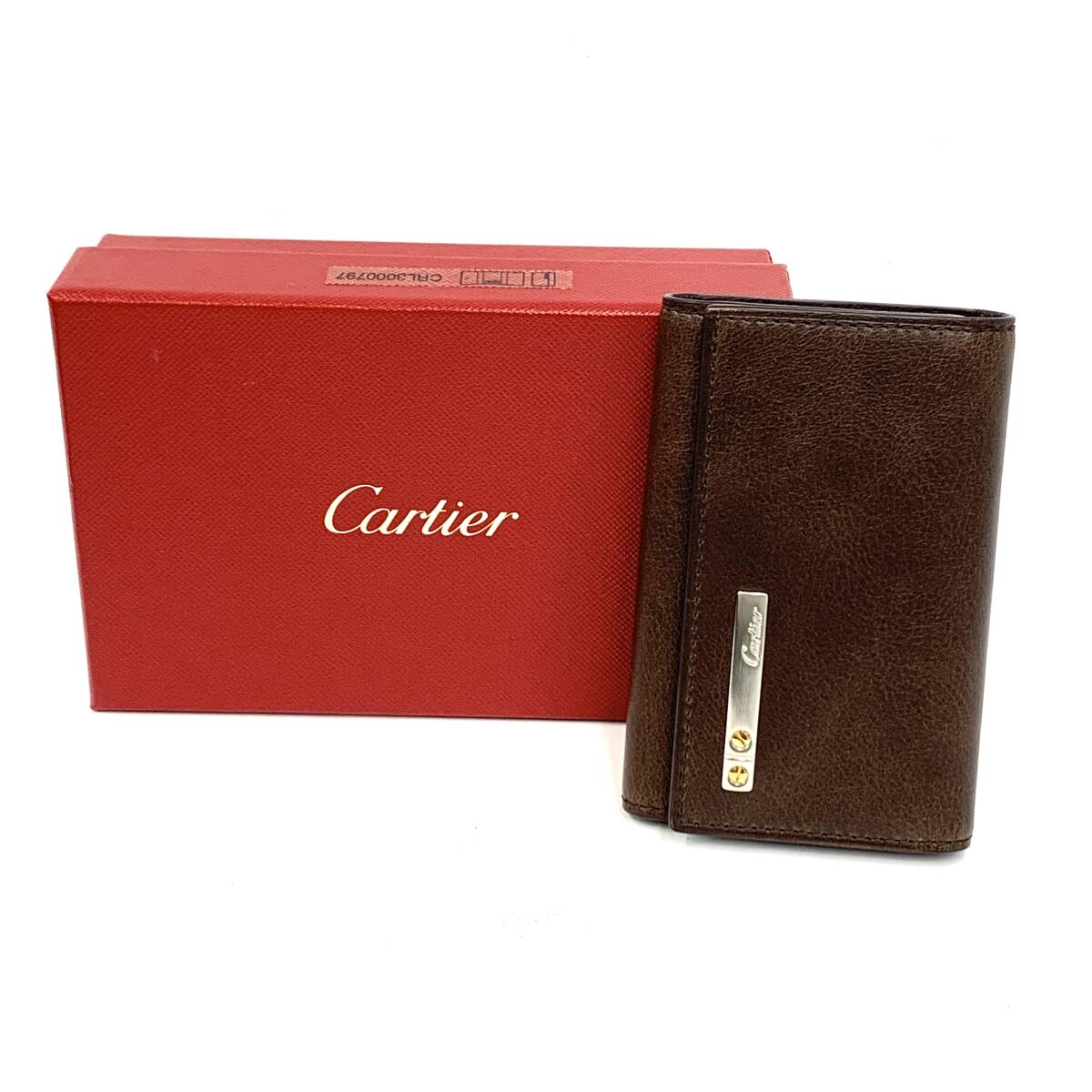Cartierカルチェの キーケース 赤茶、未使用品 2025年最新】Yahoo!オークション -カルティエキーケース新品の