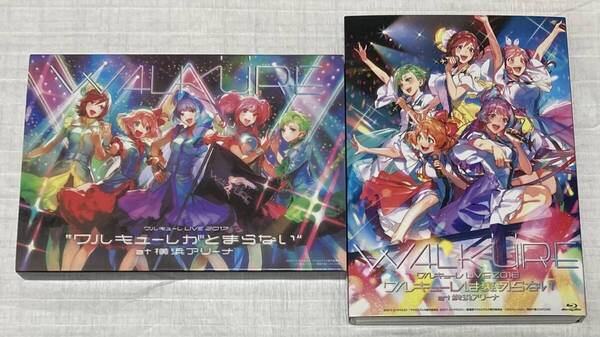 マクロスデルタ ワルキューレライブ2017、2018年 ブルーレイ2巻セット、特典付き