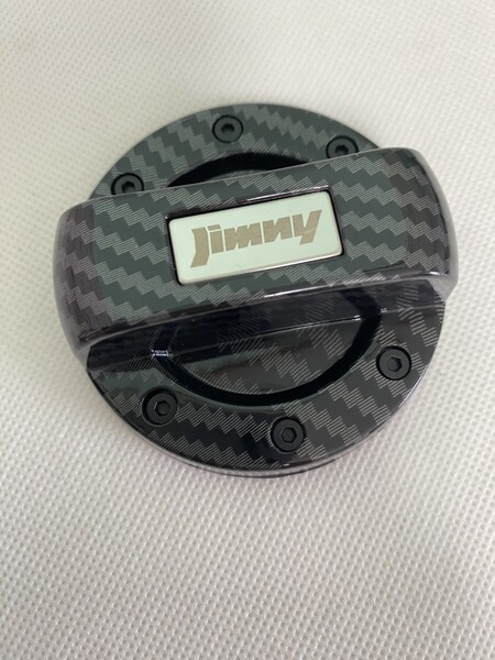 jimny ガソリンキャップカバー 給油口キャップカバー フューエルキャップカバー カーボン