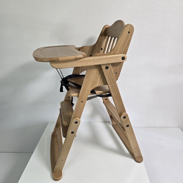 【美品】澤田木工所 ハイ&ロー 2way ハグハグチェア ガードバー付き