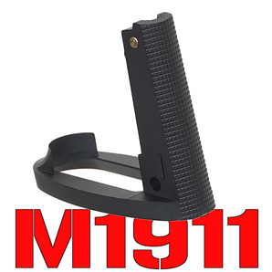 DOUBLE BELL製 マルイ M1911系用 アルミ スプリングハウジング & マグウェル TYPE-O ( ガバメント MAGWELL MEU