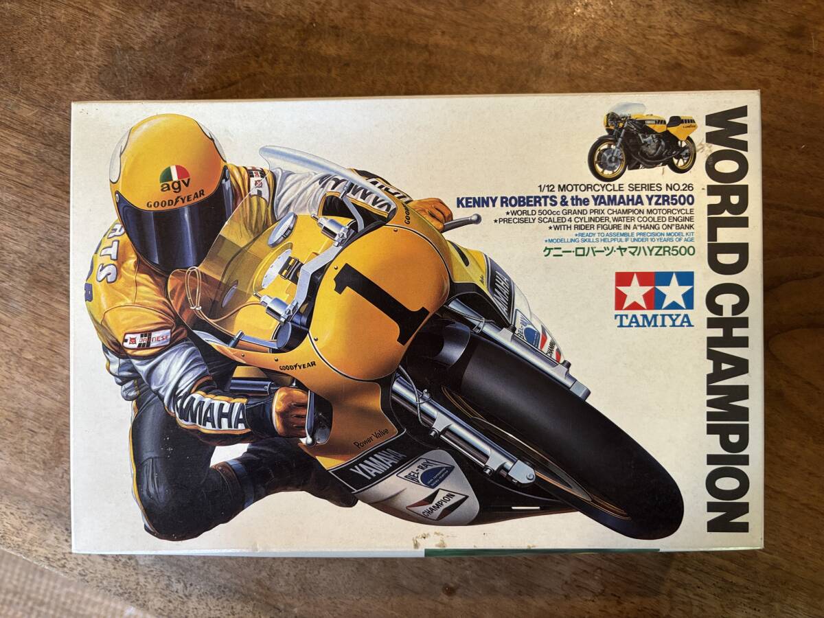 タミヤ 1/12 オートバイシリーズ ヤマハ YZR500 グランプリ