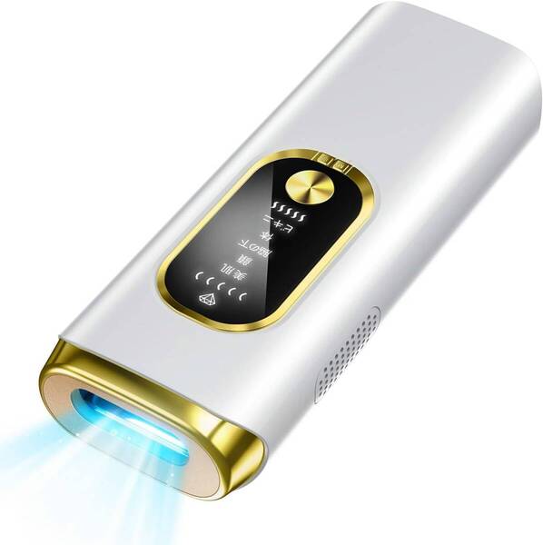脱毛器 VIO対応 サファイア冷却&サロン級HIPL脱毛器 メンズ 髭 無痛脱毛 全身適用 無制限照射回数 刺激レス HIPL光脱毛器
