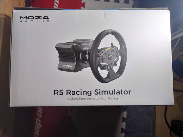 MOZA RACING R5 ベース+SRP 2ペダル+SRPアクセサリーキット 【中古品】