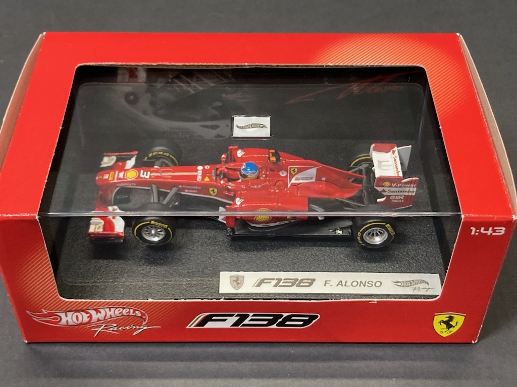 マテル ホットウィール 1/43 フェラーリ F138 アロンソ #3 Yahoo!オークション -「フェラーリ f138 アロンソ」の落札相場