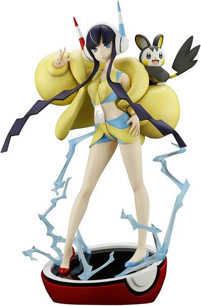 【新品未開封】ポケモンセンターオリジナル フィギュア カミツレ&エモンガ