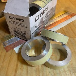 ■純正テープ■@800円 アルミニウム糊なし 5個 ダイモ 12ミリ DYMO