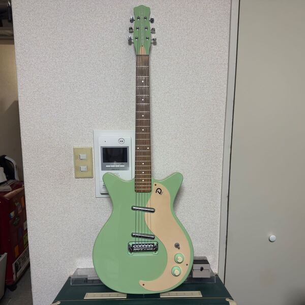Danelectro 59M NOS+ Seafoam Green Electric Guitar ダンエレクトロ エレキギター シーフォーム グリーン リップスティック ピックアップ