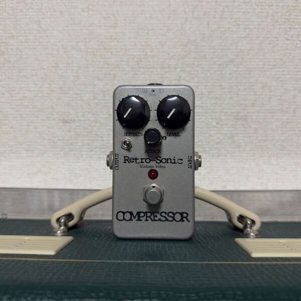 Retro-Sonic Vintage Vibes Compressor Guitar Bass Effects Pedal レトロソニック コンプレッサー ギター ベース エフェクター カナダ製