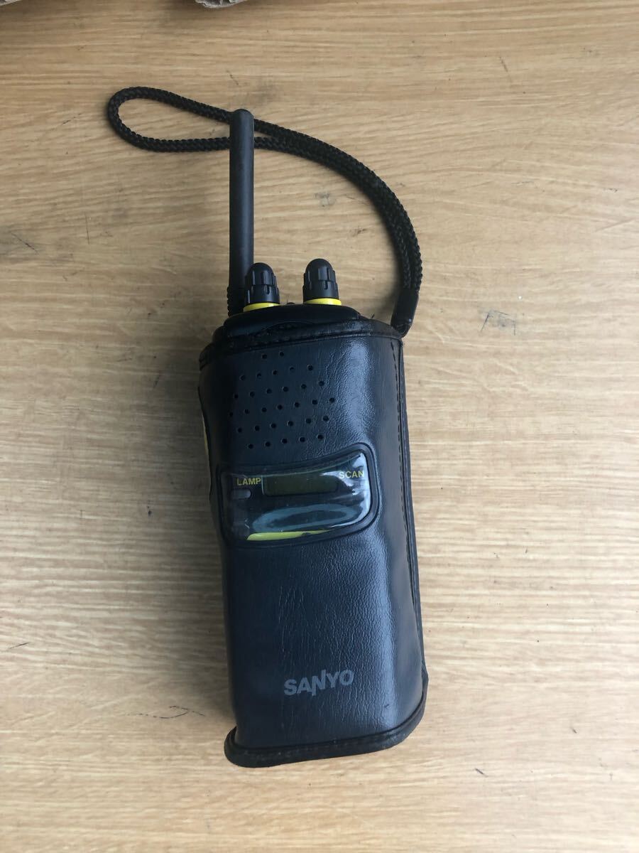 SANYO TA-395 トランシーバー 中古品 取扱説明書付き ジャンク
