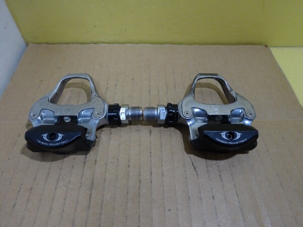 シマノ SHIMANO 105 PD-5610 シルバー SPD-SL ビンディングペダル