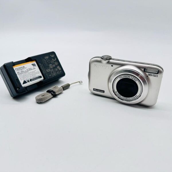 FUJIFILM フジフィルム FinePix JX400 コンパクトデジタルカメラ デジカメ ファインピクス シャンパンゴールド