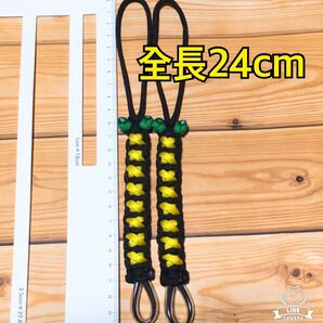 石鯛竿に一周回して通したいおにやんま君2本