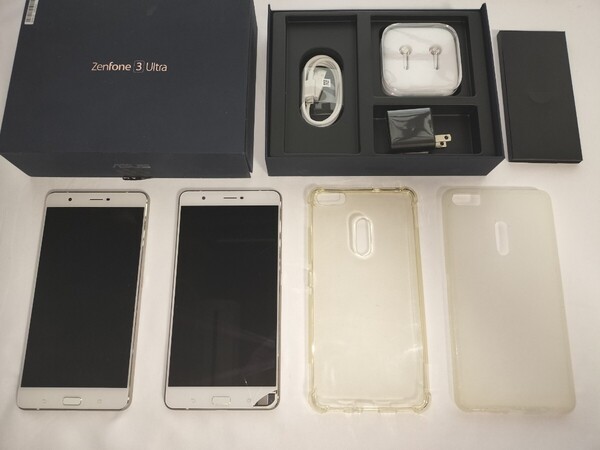 美品 ASUS ZenFone 3 Ultra ZU680KL おまけ付き