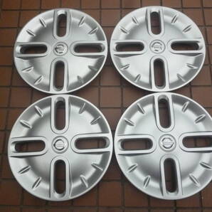 即決送料込使用感少美品 日産キューブz12純正15in4枚40315-1FA0A