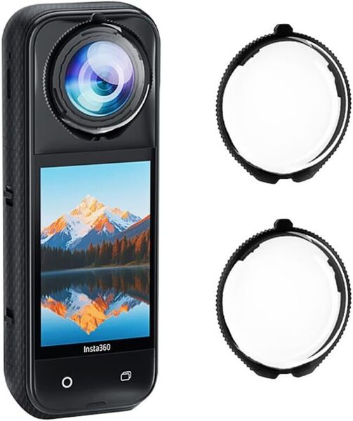 899 Insta360 X5 対応 レンズガード レンズ 保護カバー キズ防止 高透過率 PC/光学ガラス レンズガード