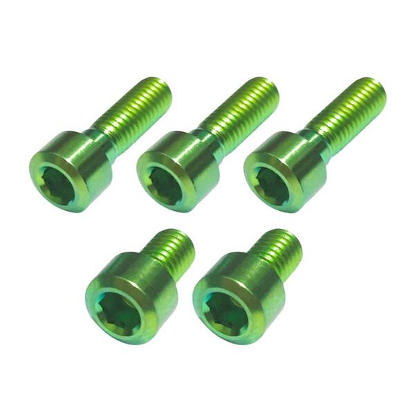 カワサキ 64チタン タンクキャップ ボルト 5穴用 Z900RS Ninja400 Ninja H2 R SX SE 650 1000 Versys ZX-6R ZX-10R Z1000 ZRX1200 ZZR1200