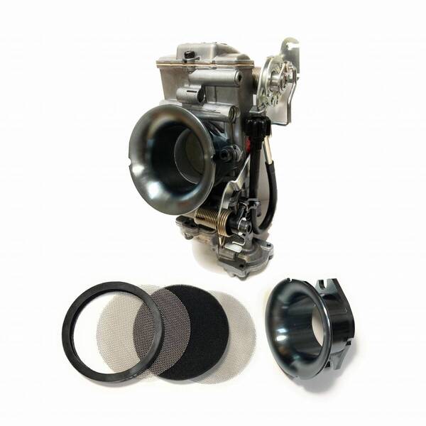 ケイヒン FCR ラージボディ用 ファンネル FCR35 FCR37 FCR39 FCR41 エアクリーナー フィルター SR400 XJR1300 ZRX1200 GPz900R ゼファー750