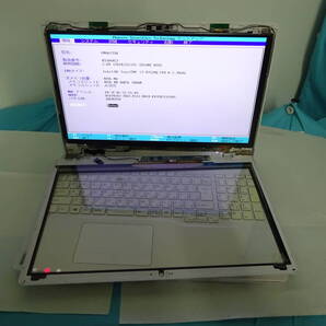 ☆5,000円☆ジャンク部品取り/富士通LIFEBOOK AH77/S FMVA77SW CPU:i7-4712HQ メモリHDD:なし DVD:スーパーマルチドライブ /(nm1005)
