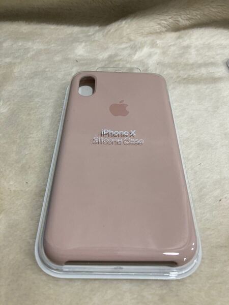 (元2)アップル純正 iPhone X/XS シリコンケース