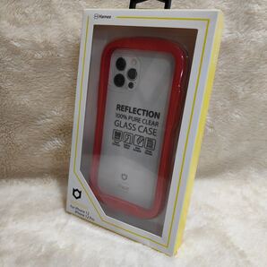 (E10)IFACE GLASS iPhone12/12PRO ケース レッド