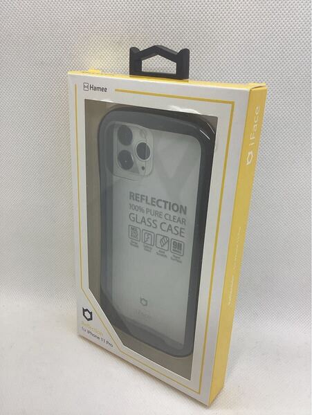 )IFACE/ アイフェイス ガラス/GLASS iPhone11PRO ケース ブラック