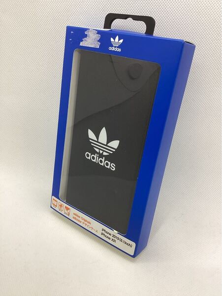 (K2)adidas 純正/正規品 iPhone 11/XR 6.1inch ブックケース/手帳型