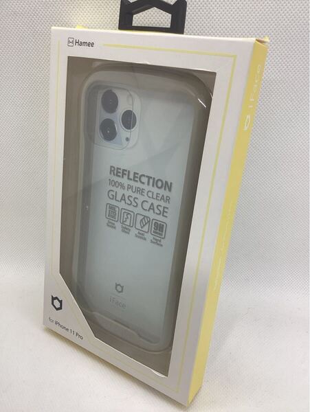 (B13)IFACE/ アイフェイス ガラス/GLASS iPhone11PRO ケース ベージュ