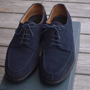CROCKETT&JONES MORETON 6.5E ネイビー モールトン Uチップ