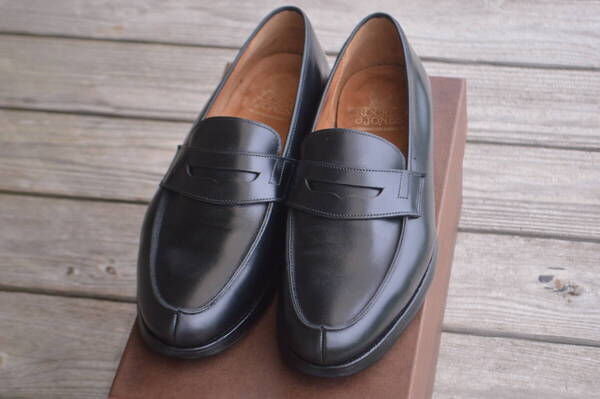 CROCKETT&JONES LINCOLN 7.5F ブラック ローファー リンカーン