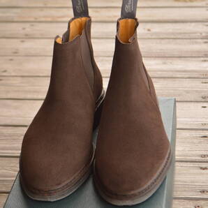 美品 PARABOOT CHAMFORT 6 ダークブラウン サイドゴアブーツ シャンフォート