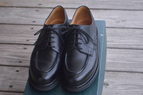 PARABOOT シャンボード UK5.5 ブラック パラブーツ Uチップ