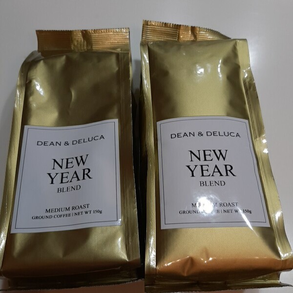 2袋セット 新品 DEAN&DELUCA 福袋 2025 コーヒー粉 150g×3 ニューイヤーブレンド2025(粉)送料無料