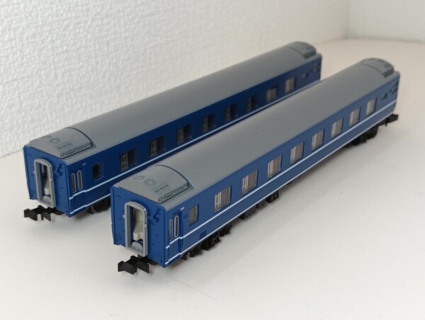 TOMIX オハネ24 0 2両セット 新品未使用 /98845 国鉄 24系24形特急寝台客車(ゆうづる)基本セットばらし
