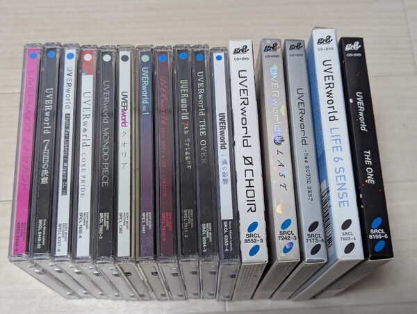 UVER WORLD CD アルバム5枚、シングル11枚