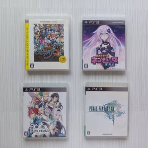 ps3 RPG系 4本セット シャイニング・レゾナンス 魔界戦記ディスガイア3 超次元ゲイムネプテューヌ mk2 ファイナルファンタジー13