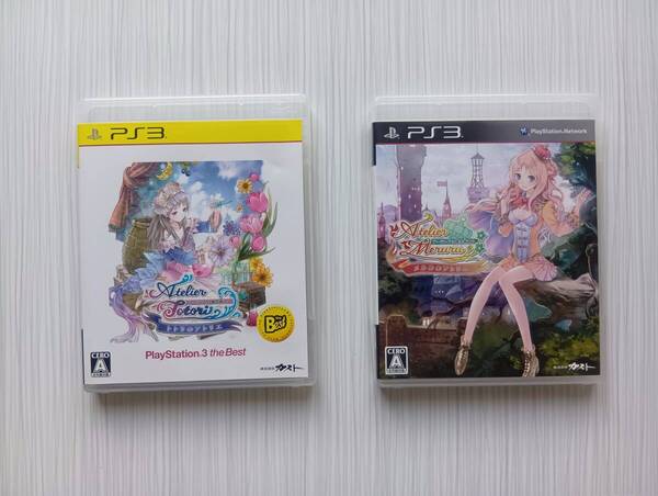 ps3 2本セット メルルのアトリエ トトリのアトリエ アーランドの錬金術士 2 3
