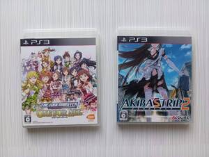 ps3 2本セット アキバズトリップ2 アイドルマスター ワンフォーオール
