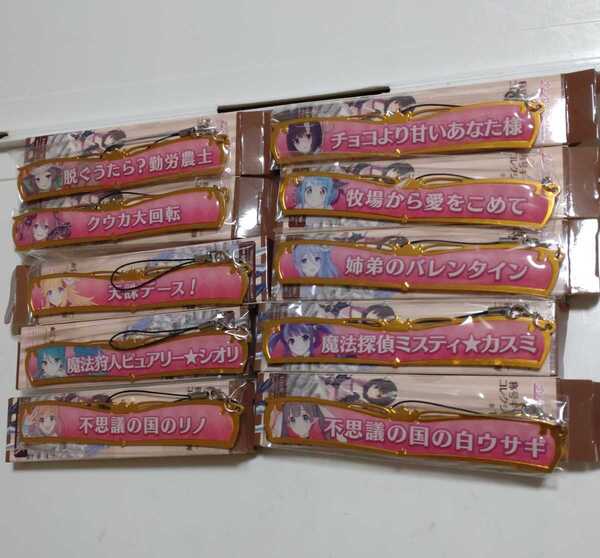 全10種セット プリンセスコネクト!Re:Dive in animate ONLYSHOP 2021 称号キーホルダーコレクションVol.3