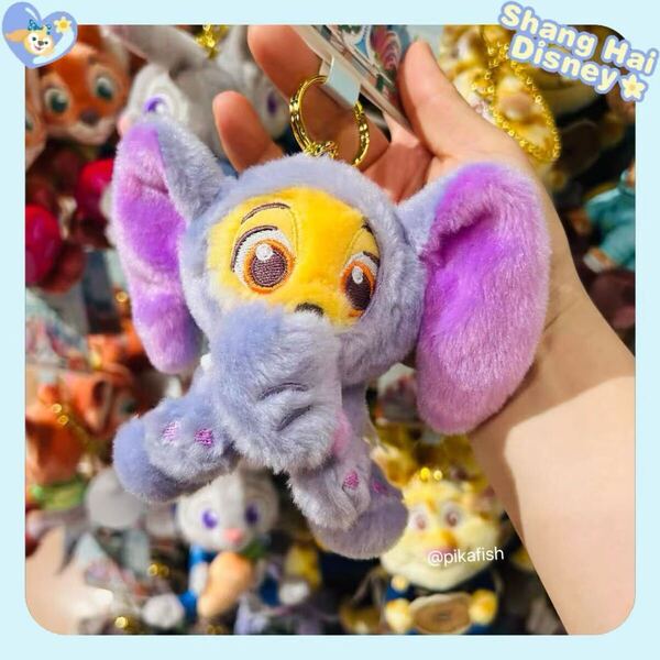 【☆正規品】ゾウフィニック ズートピア ぬいぐるみキーチェーン 上海ディズニー