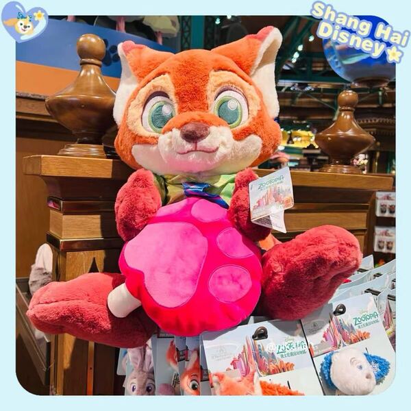 【最新☆正規品】ニック ズートピア ぬいぐるみ 40cm 上海ディズニー