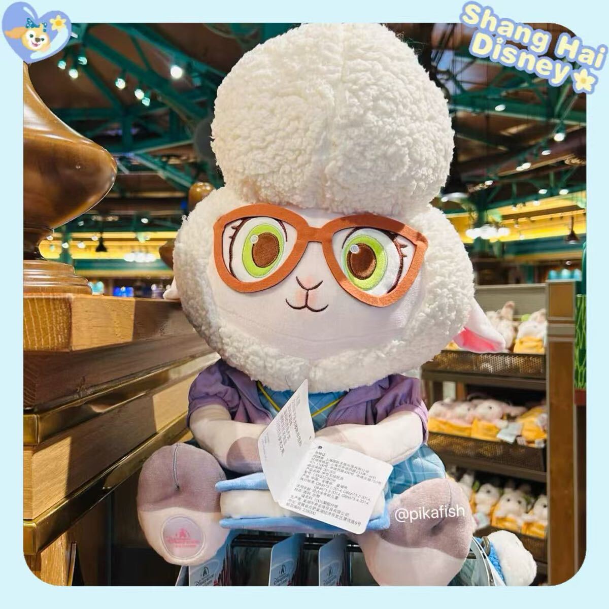 最新 正規品】ジュディ ズートピア ぬいぐるみ 40cm 上海