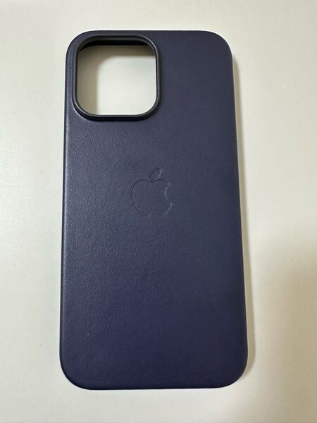 iPhone 14 Pro Max Leather Case 中古 ※未使用、ケースの箱無し Apple レザーケース アップル