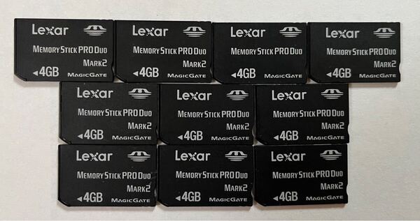★送料無料★ Lexar/レキサー SDカード 4GB 10枚まとめ売り メモリーカード/DS/Wii/PC/デジカメ等に フォーマット済み動作品