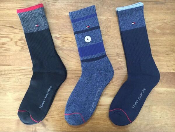 新品トミーヒルフィガーTOMMY HILFIGERメンズ3足セット792