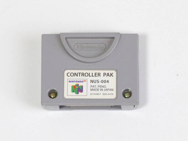 ニンテンドー64 コントローラーパック 動作確認済 N64 Nintendo64 任天堂 Controller PAK