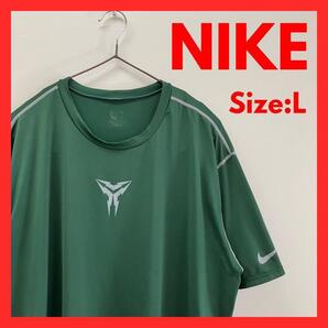 【美品】古着 ナイキ コービー・ブライアント 半袖Tシャツ グリーン L
