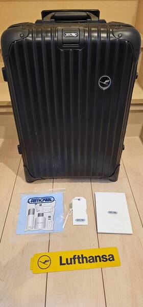 ◆◇RIMOWA リモワ トパーズステルス ルフトハンザ限定 32L 国内機内持ち込み可◇◆